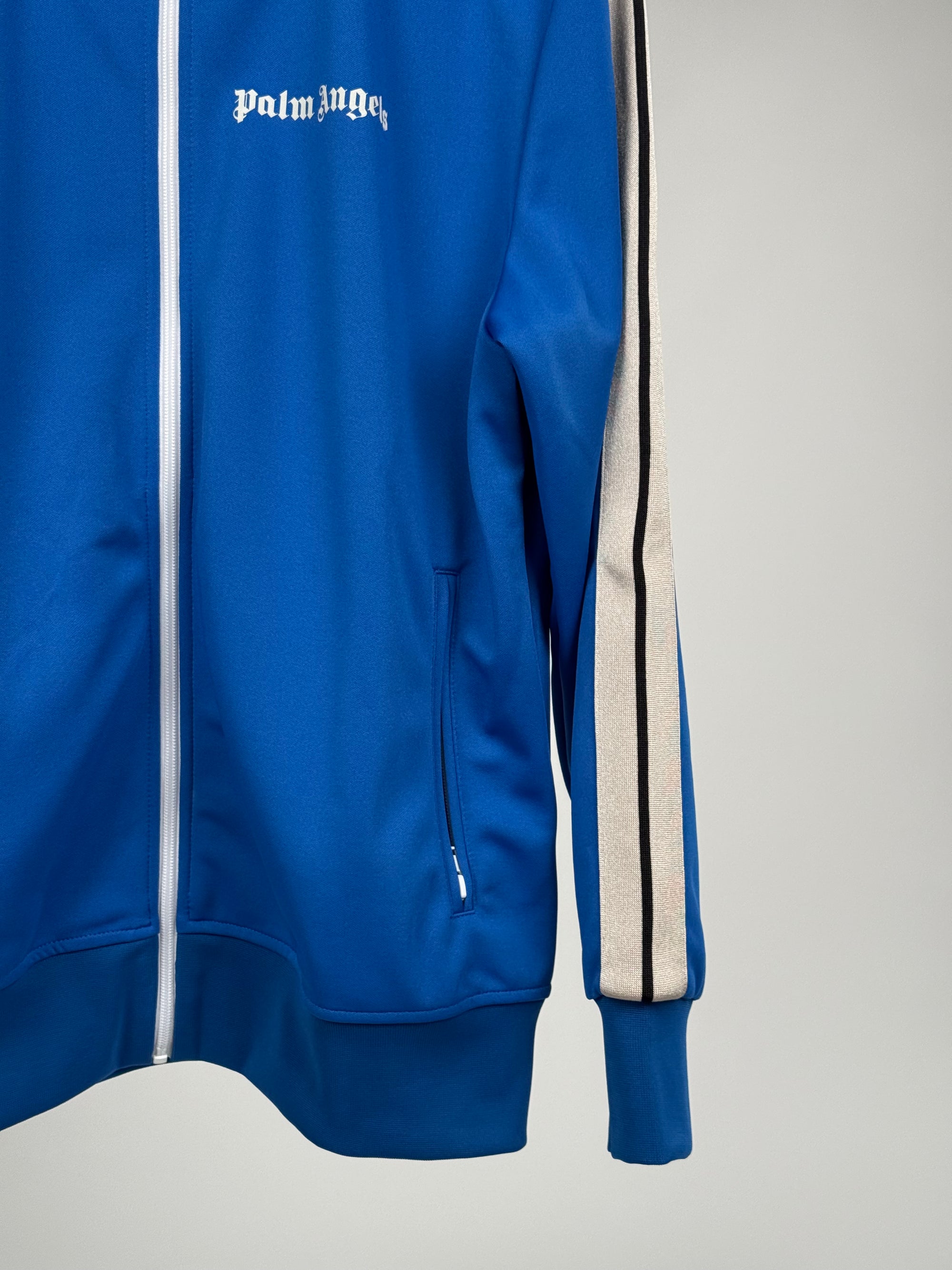 Felpa Palm Angels Size XXL blu e panna