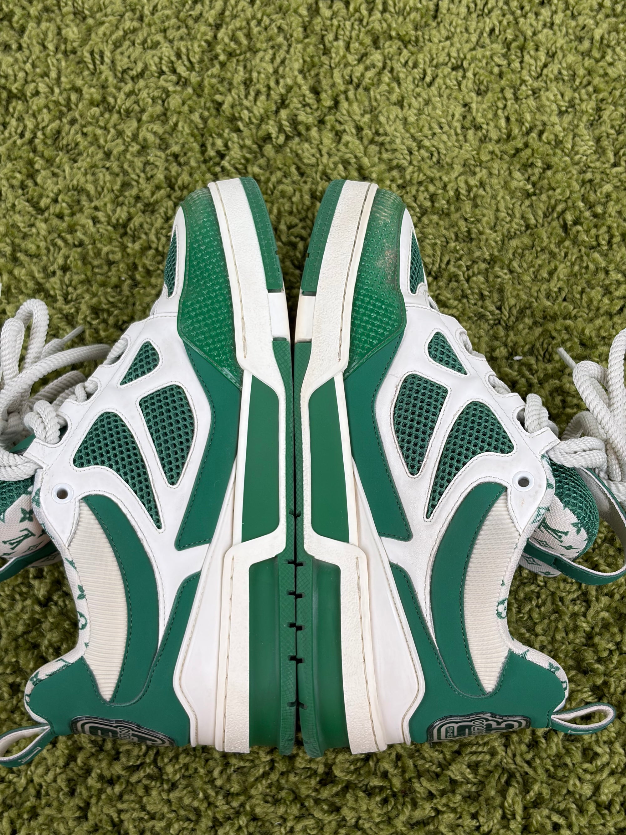 Louis vuitton skate Size 6=40 calza 41 verde e bianca