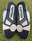 Louis Vuitton Trainer Denim Nera 7 - Second Hand Di Fiore