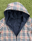 Giacca a Vendo Burberry Reversibile Vintage Check Marrone Nera L