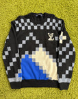 Maglione Louis Vuitton Nero Multicolor XL