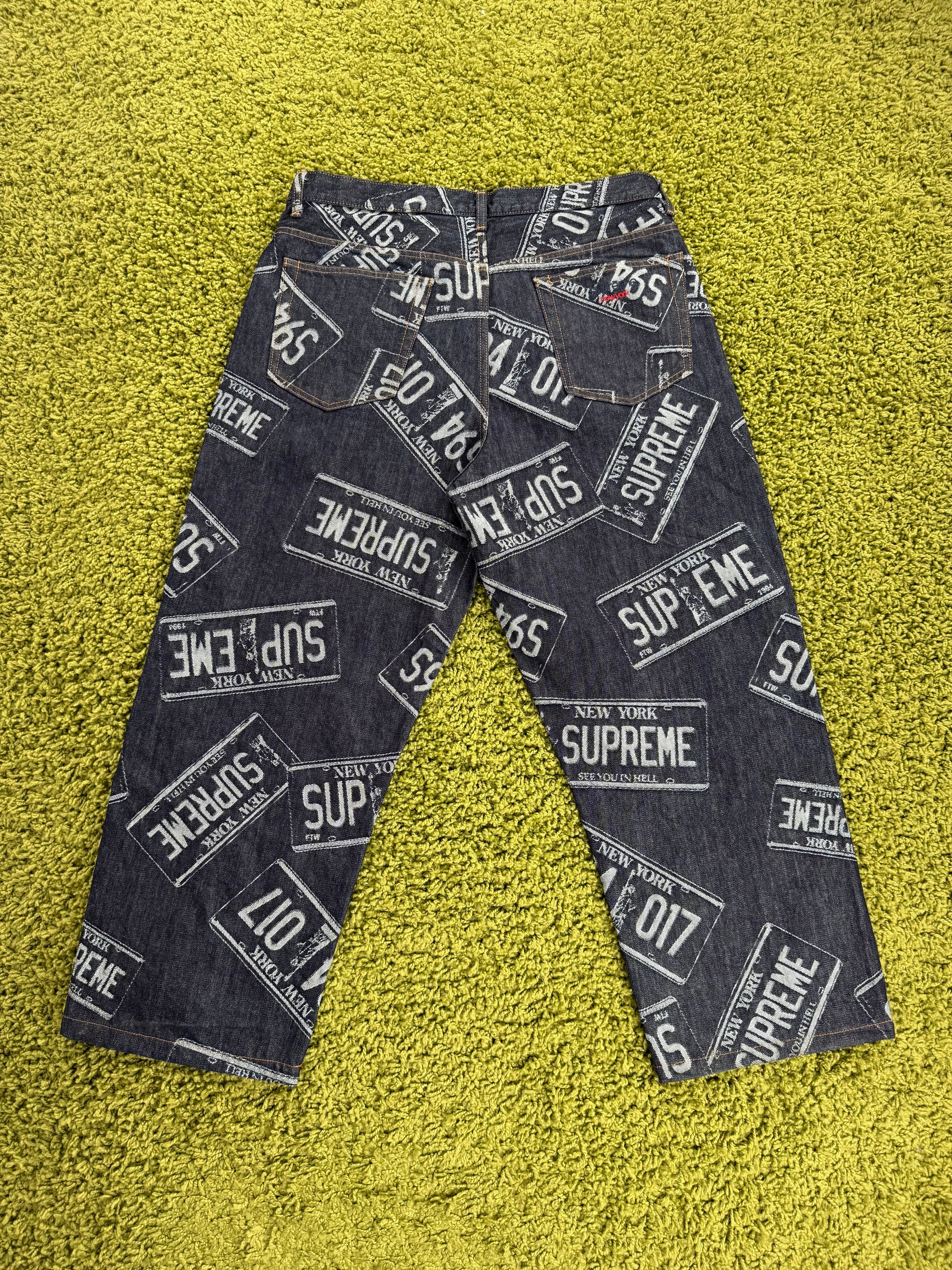 Jeans Baggy Rigid Indigo Supreme In denim 34
