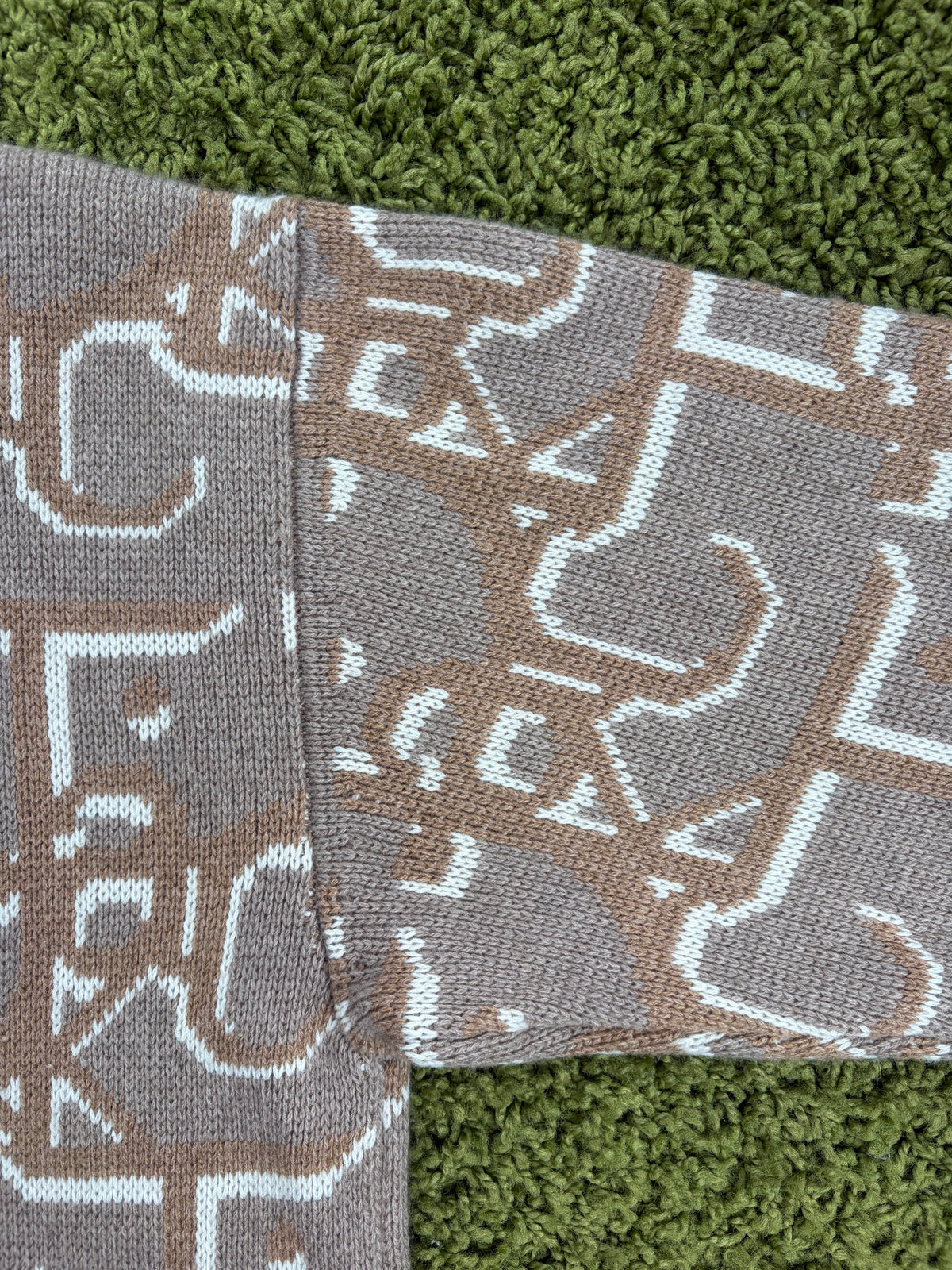 Maglione Christian Dior X Cactus Jack Travis Scott Beige XXL