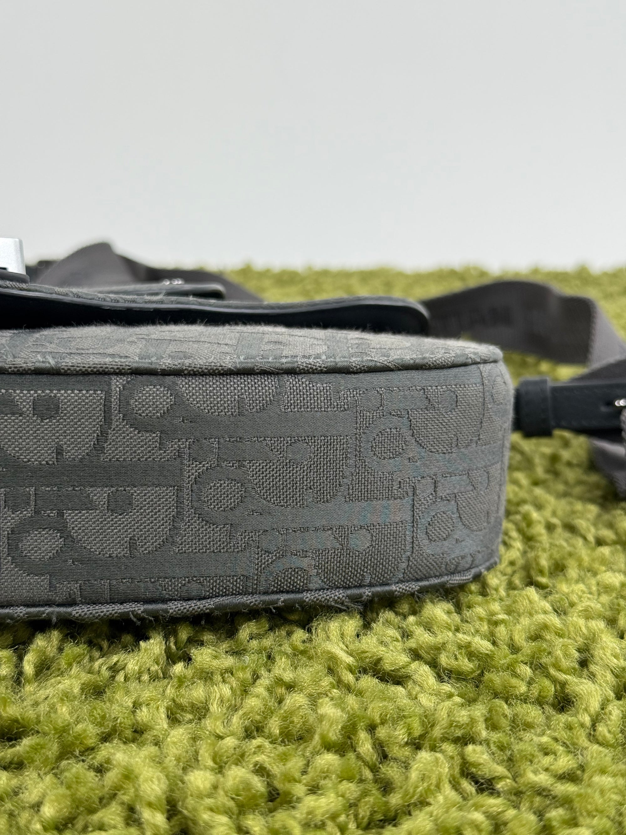 Borsa a tracolla saddle Christian Dior Nero