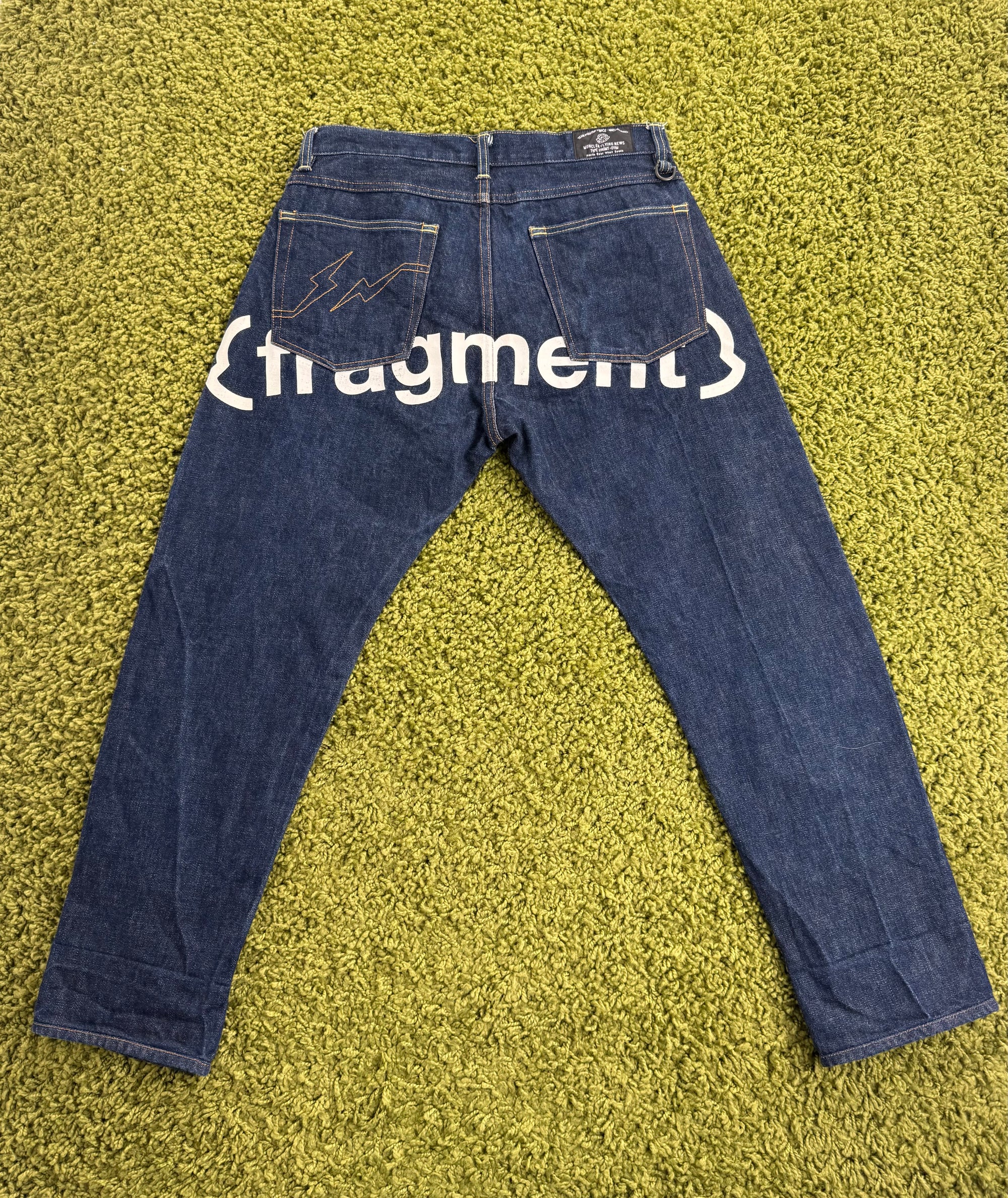 Jeans Moncler Genius X Fragment Design blu 46