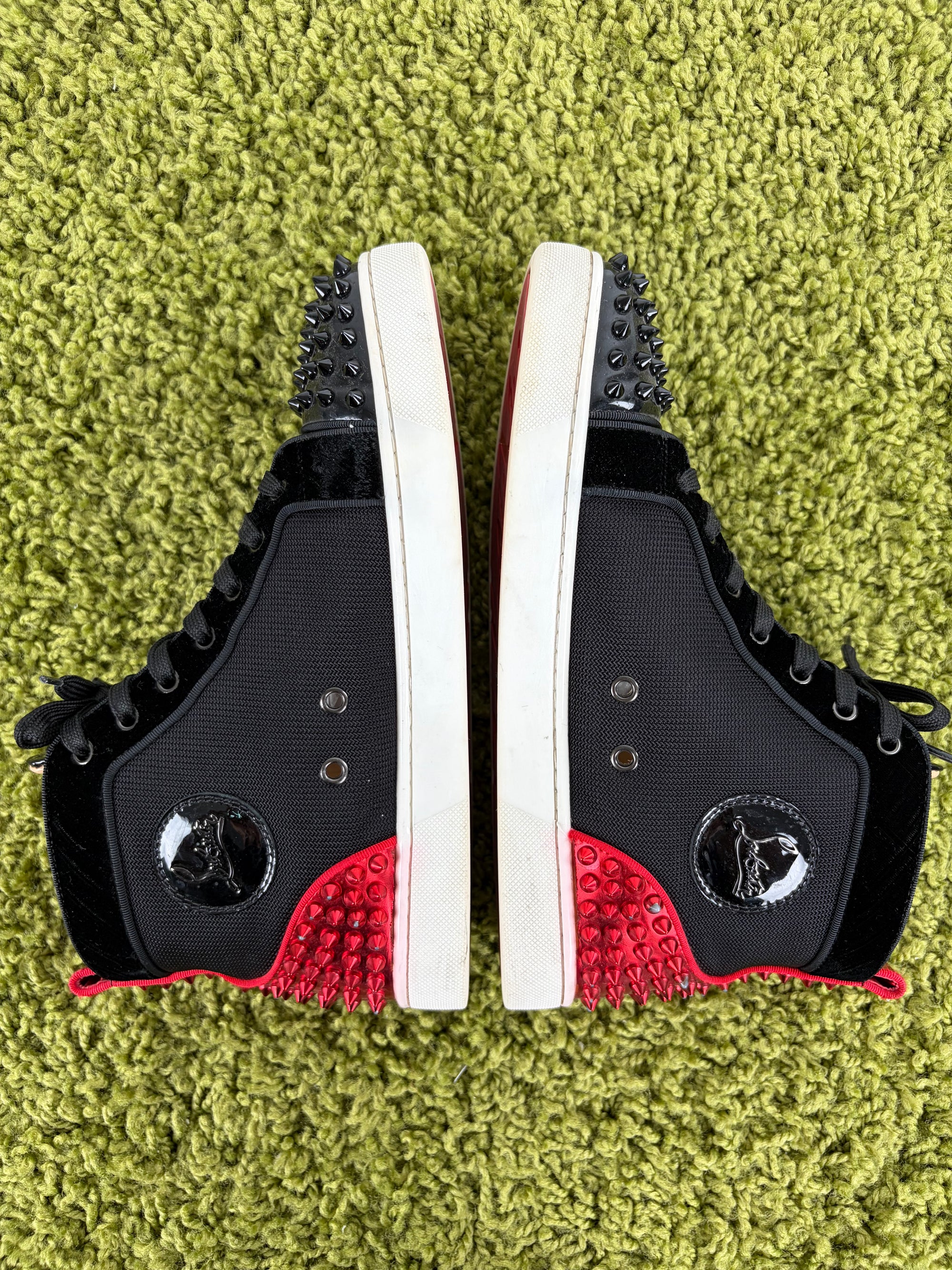 Louboutin alte Size 41 nere e risse