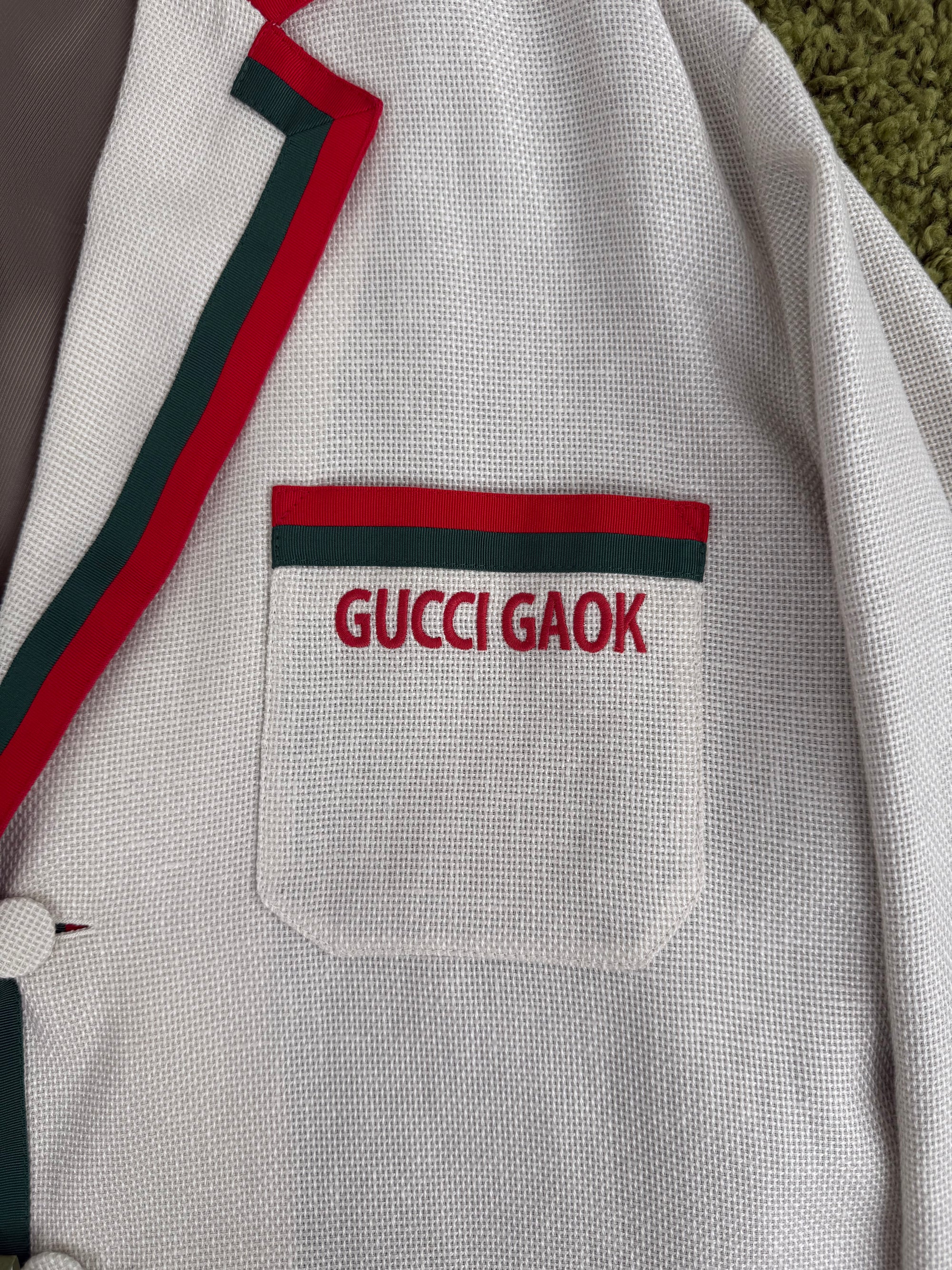 Giacca Gucci Gaok in Lino L