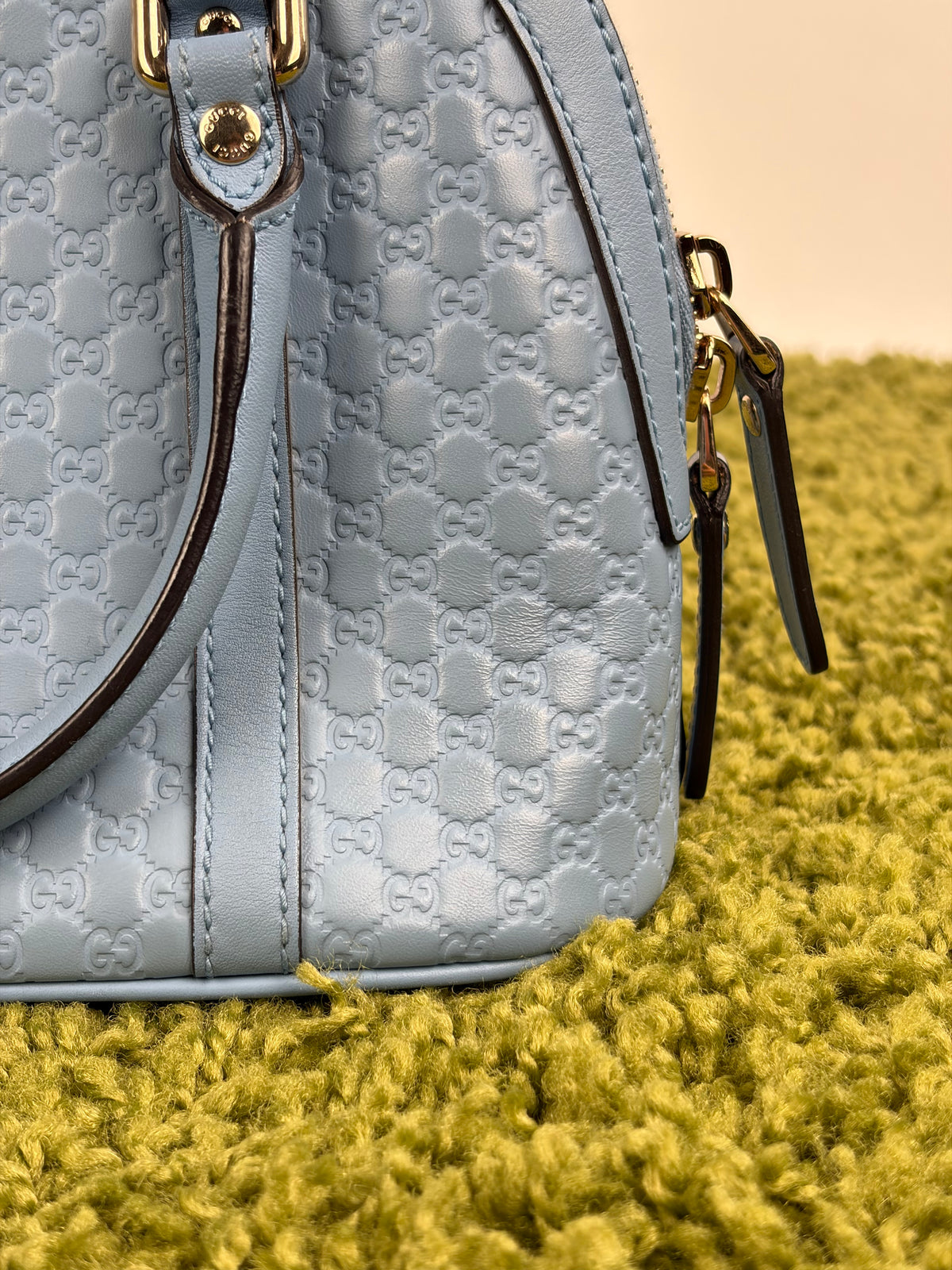Borsa Dome Gucci Azzurra