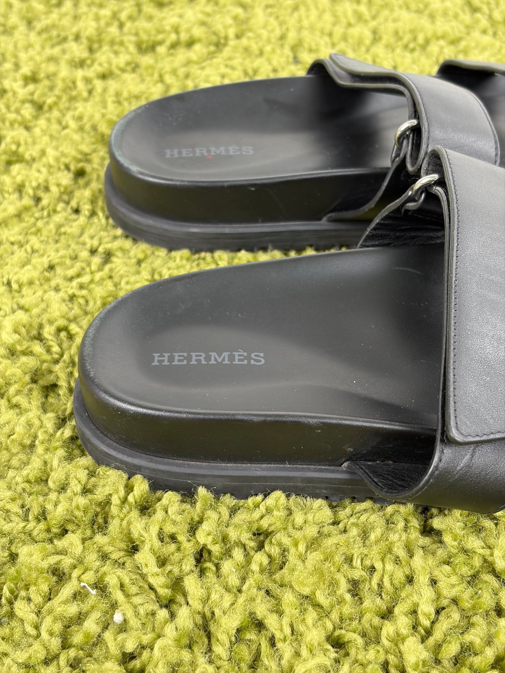 Sandali Hermes Chypre Size 40 neri