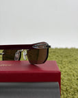 Occhiali da sole Cartier Decor C Rosso