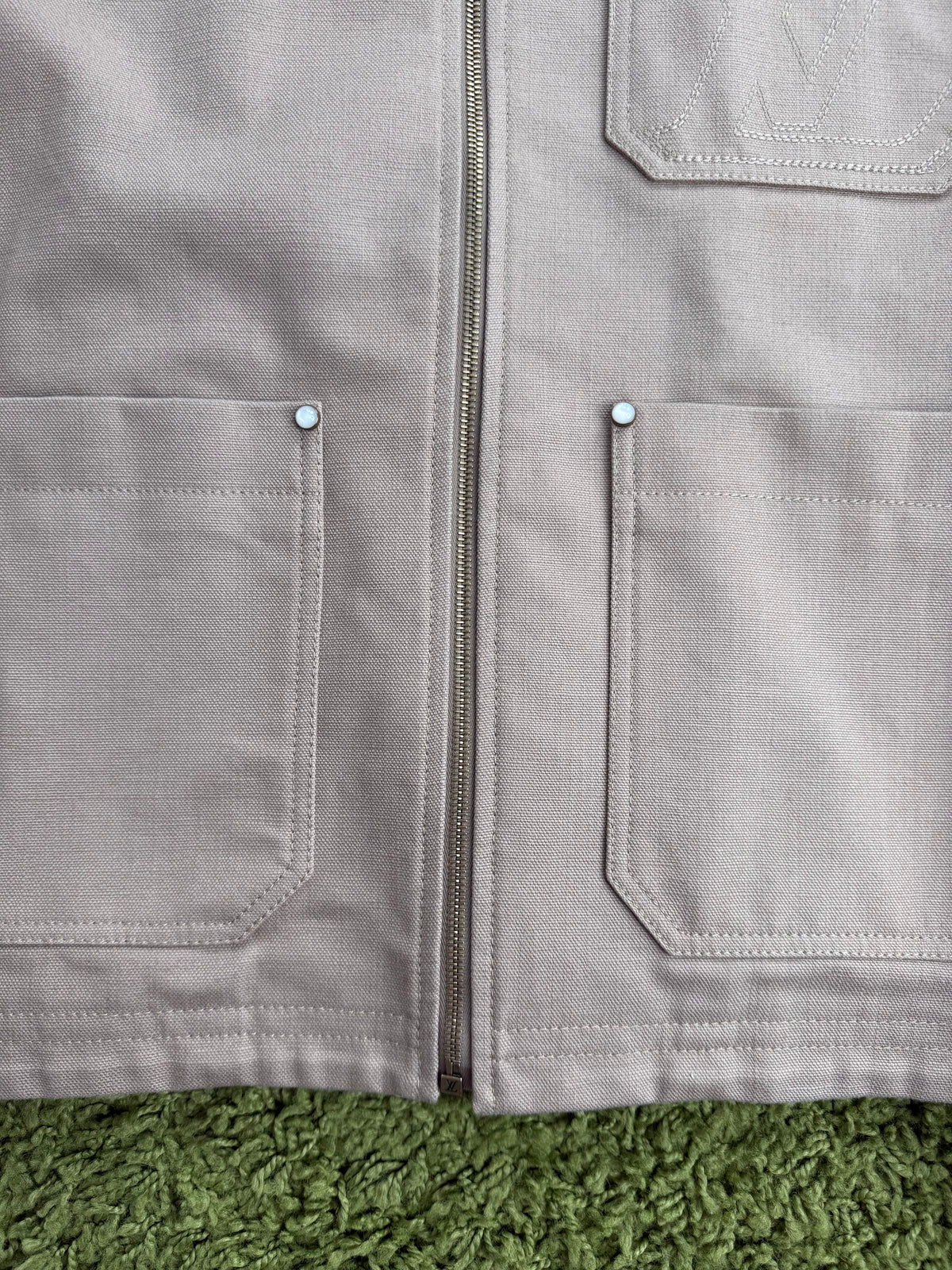 Giacca Workwear Louis Vuitton Beige 54