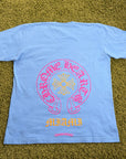 T-Shirt Chrome Miami Exclusive Horseshoe Hearts Azzurro L