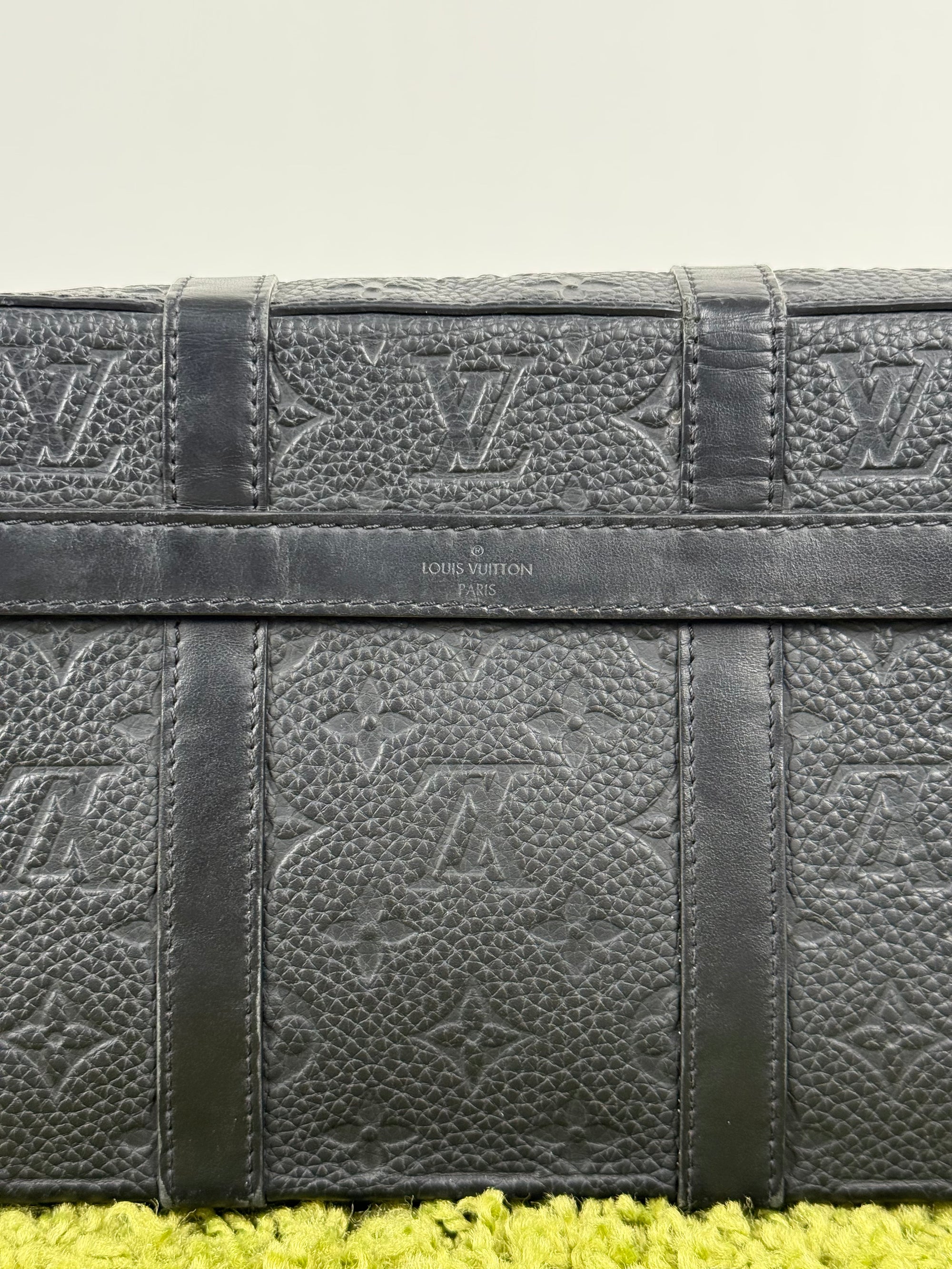 Borsa a tracolla Monogram Taurillon Soft Trunk Messenger Louis Vuitton