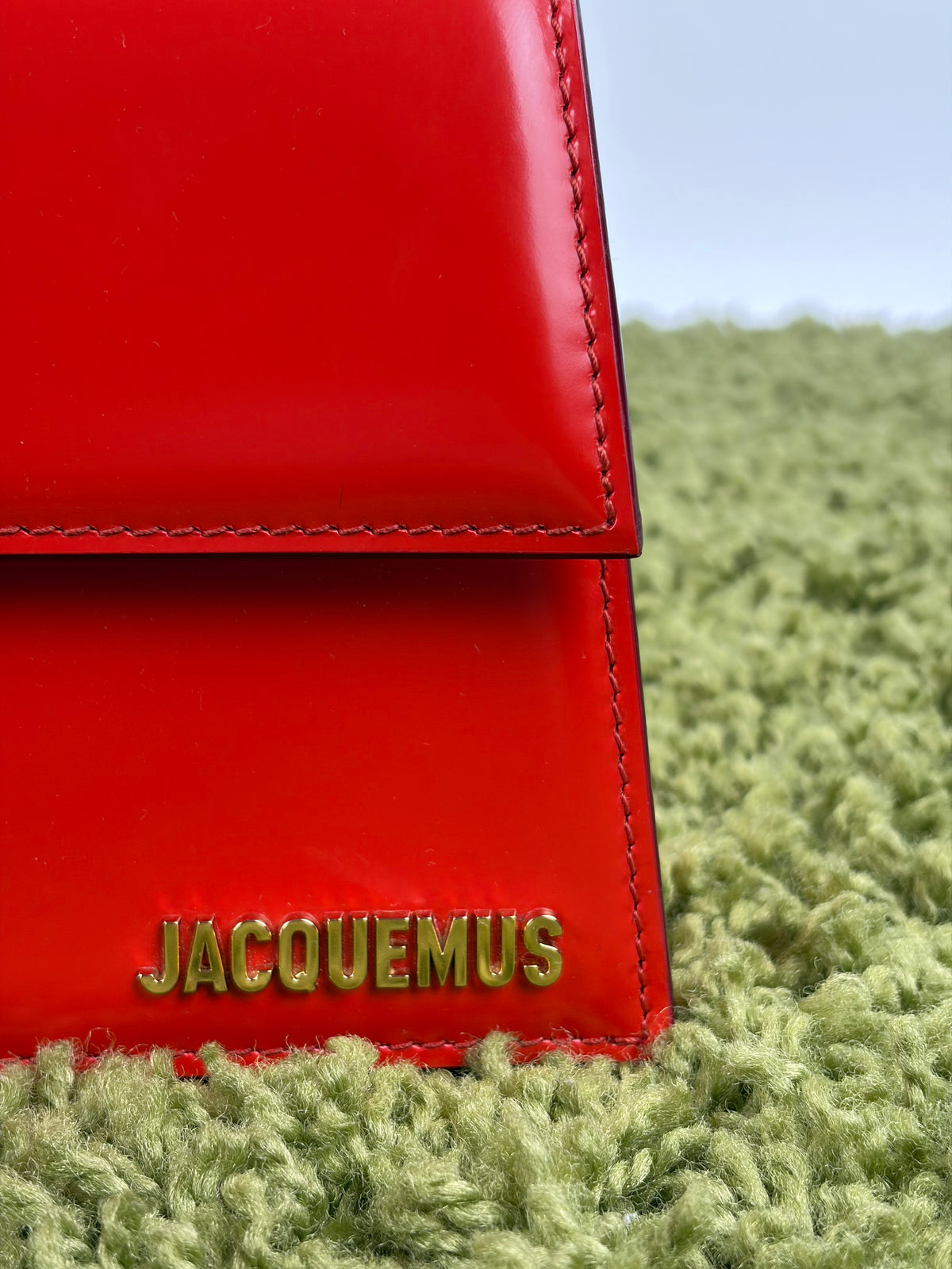 Borsa Jacquemus Le Bambino Long Rossa