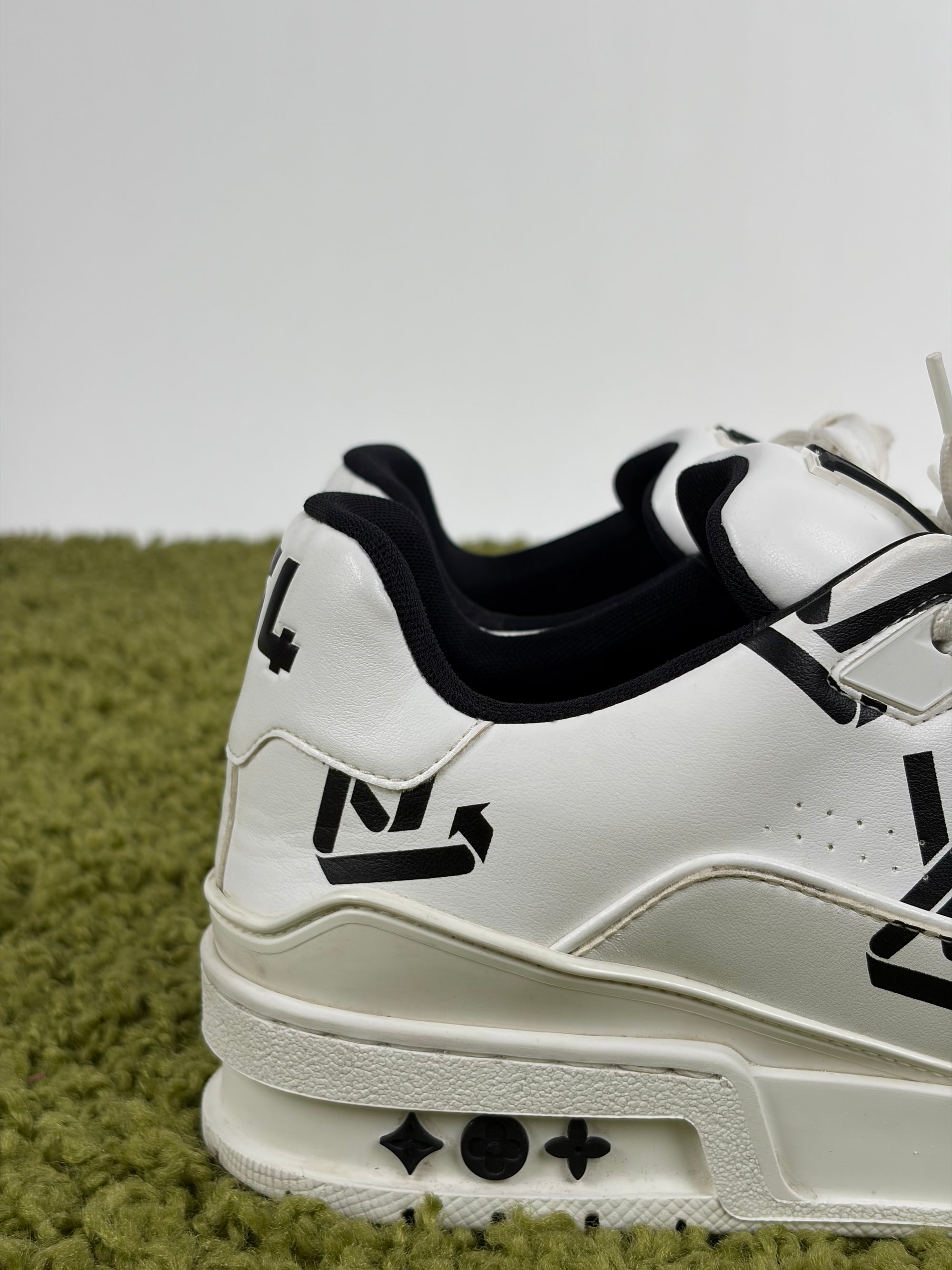 Louis vuitton trainer Size 8=42 calza 43 bianca e nera