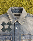 Giacca ma qua Amiri Appliquè In Denim L