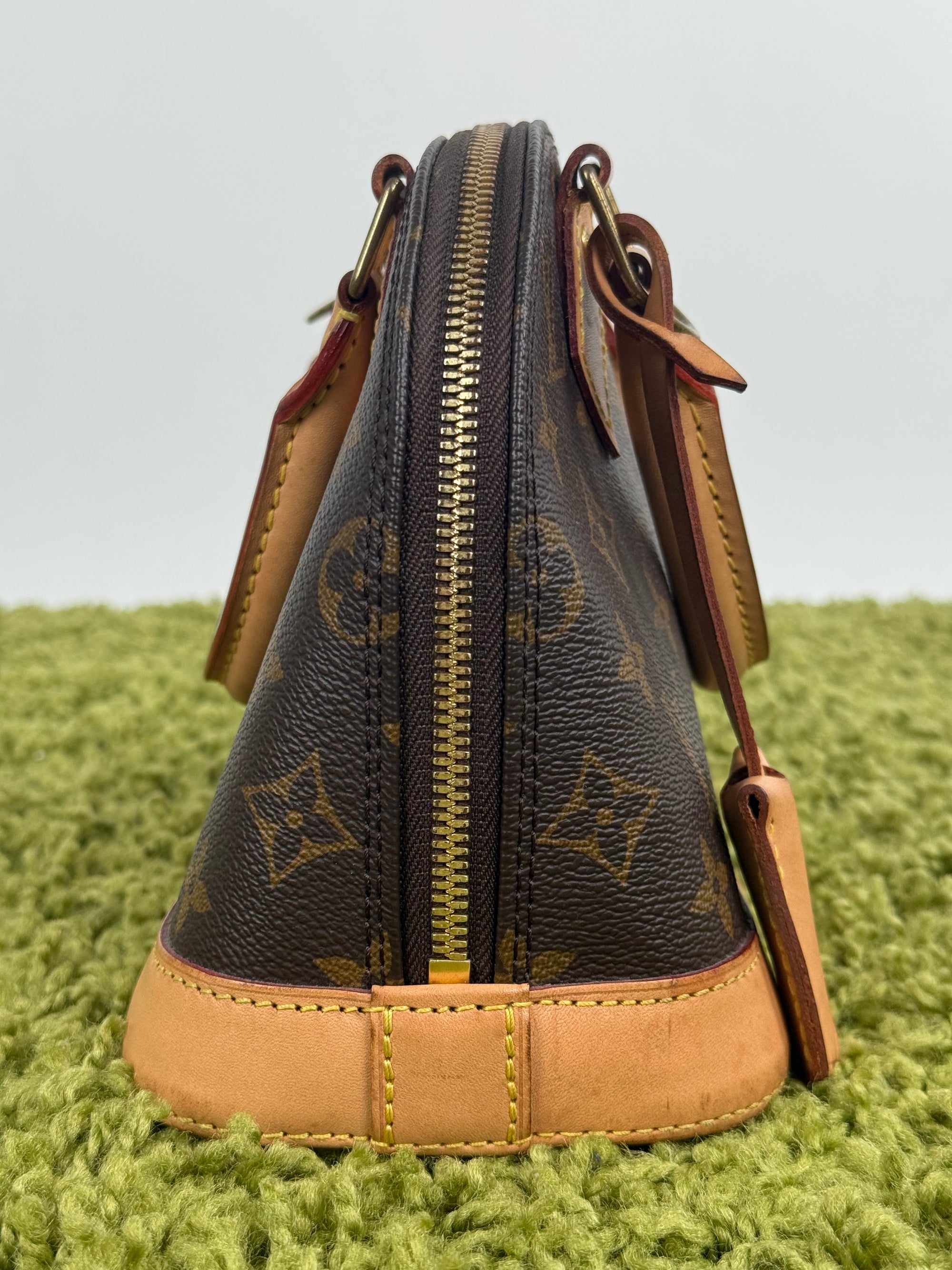 Borsa Alma BB Louis Vuitton Marrone