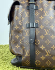 Zaino Christopher Monogram Louis Vuitton Marrone