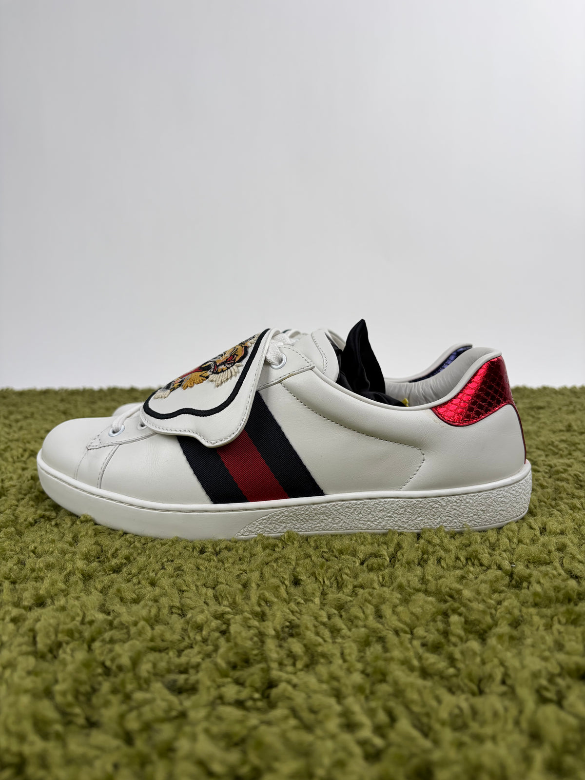 Gucci ace Tigre Bianco Multicolor 8
