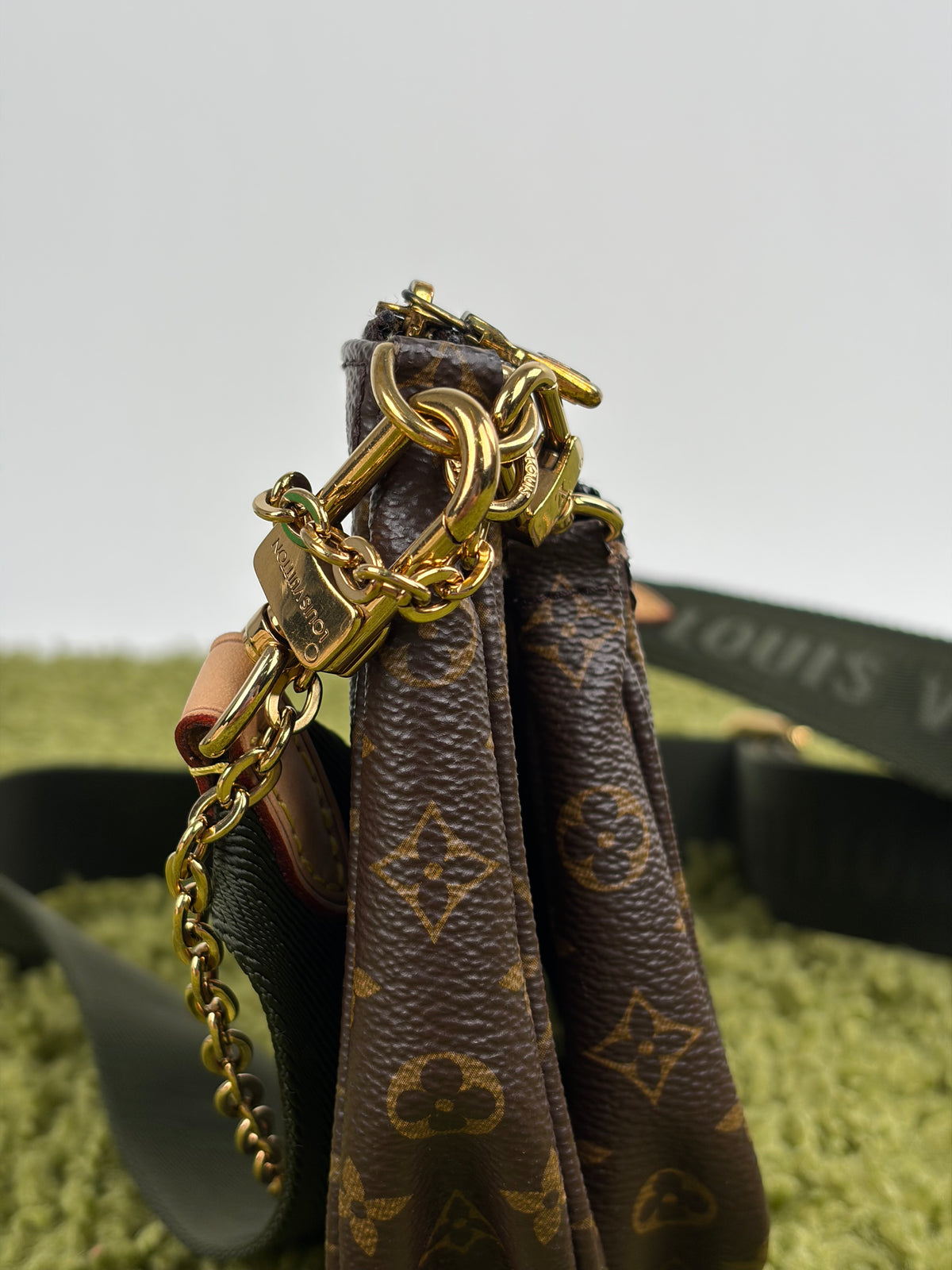Borsa Louis Vuitton Multi Pochette Marrone