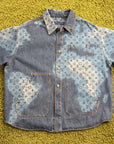 Giacca Louis Vuitton Monogram Halftone Denim L
