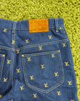 Completo Louis Vuitton In Denim Camicia S Pantaloncino 30