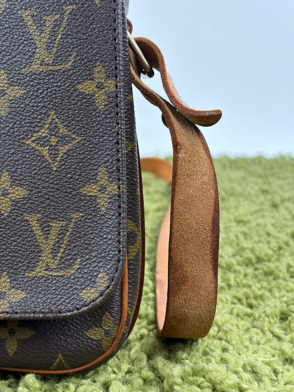 Borsa a tracolla Louis Vuitton Cartouchière Marrone