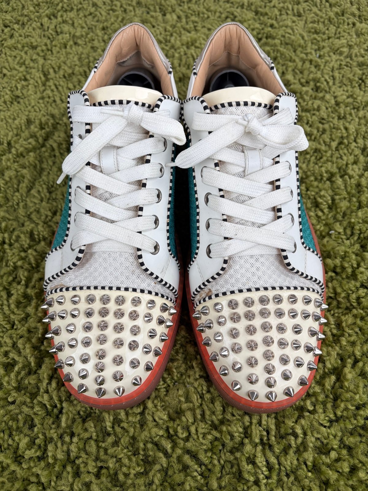 Christian Louboutin Spikes Low Multicolor 43 - Second Hand Di Fiore