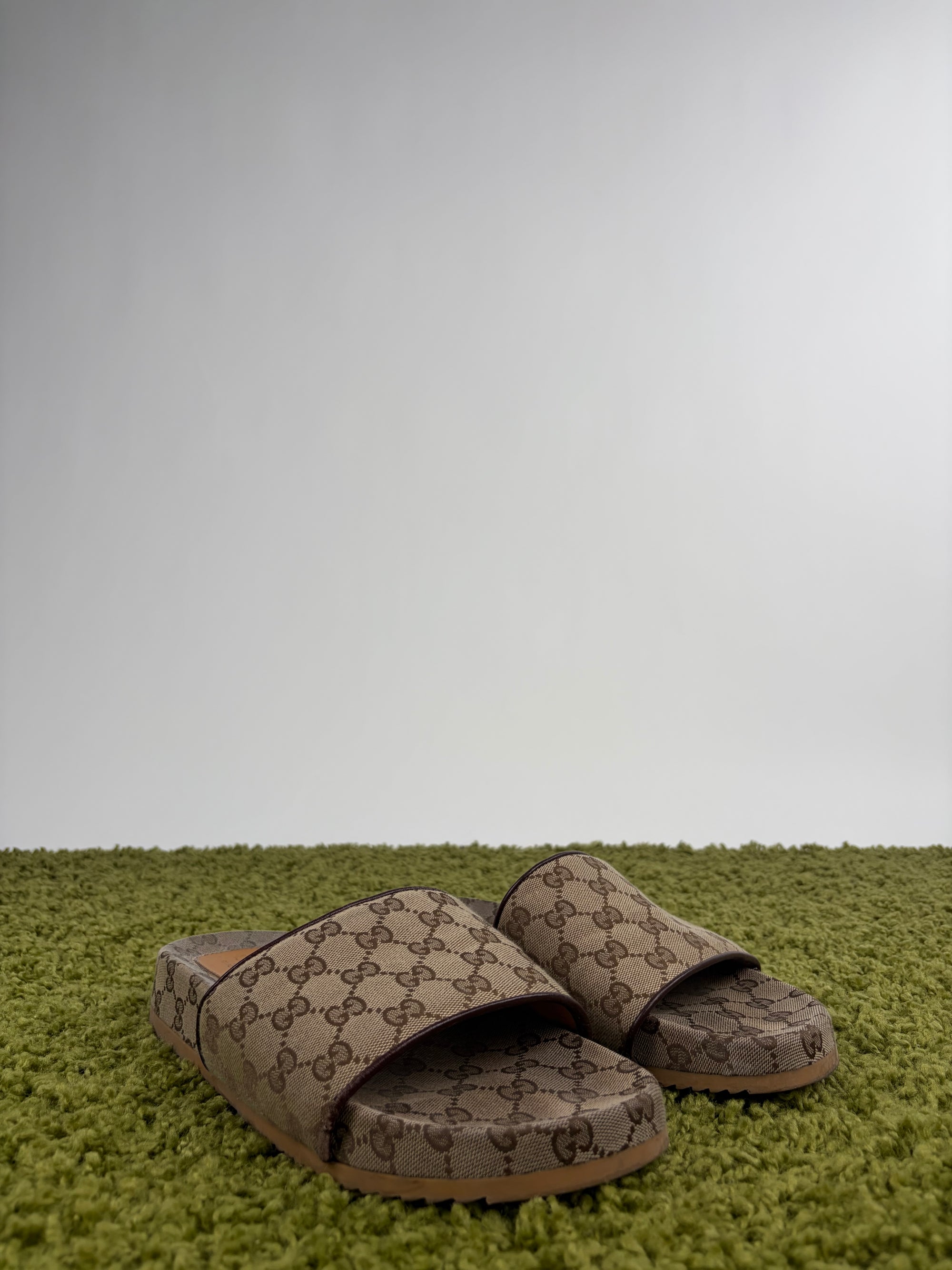 Sandali Gucci Size 10=44 beige e marroni