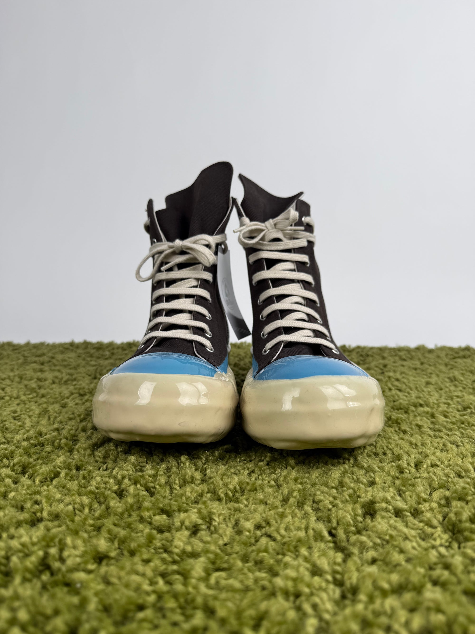 Rick Owens Alte con suola rivestita in gomma 44