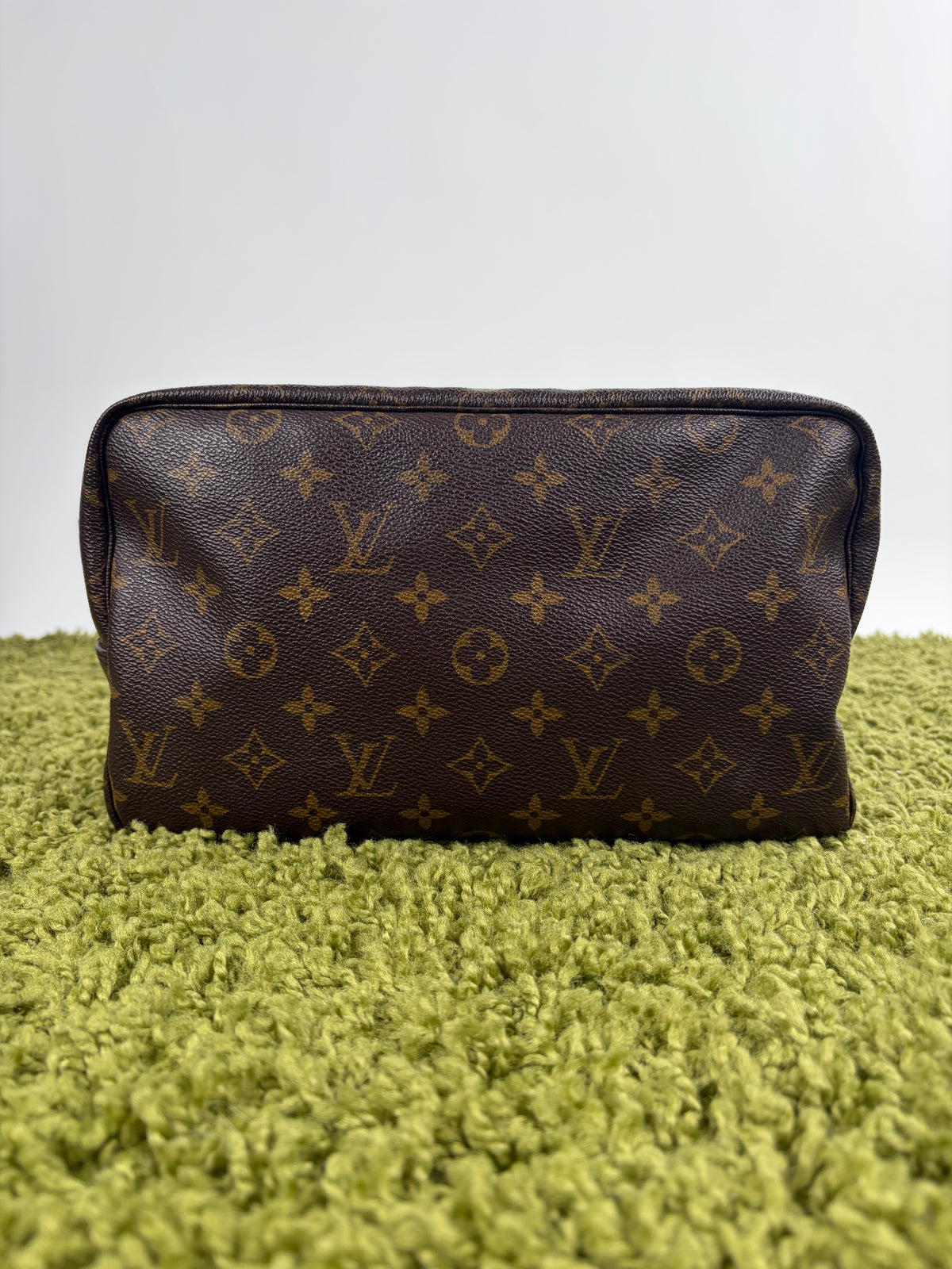 Beauty Case Louis Vuitton Marrone