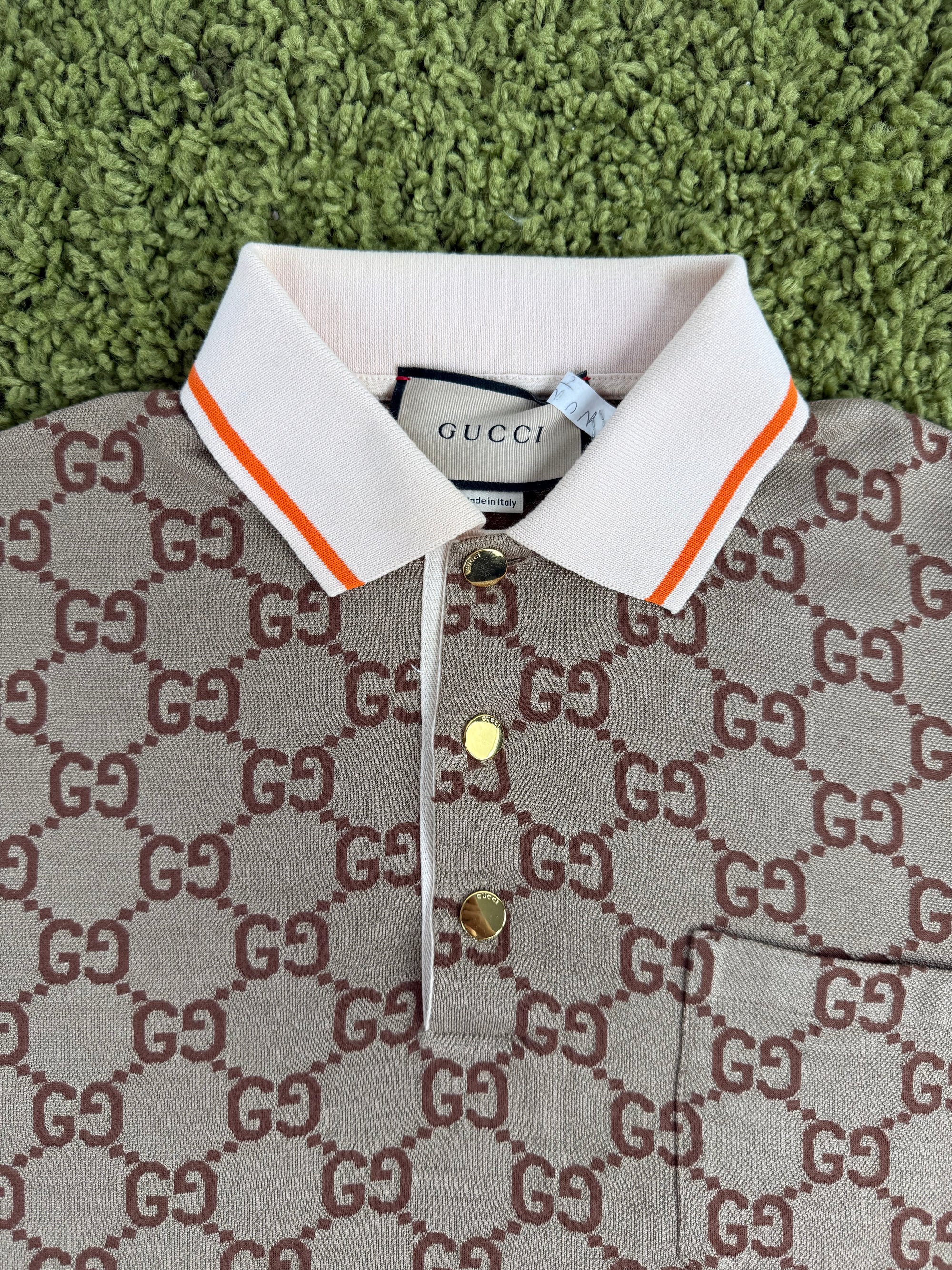 Polo Gucci Marrone Monogram S