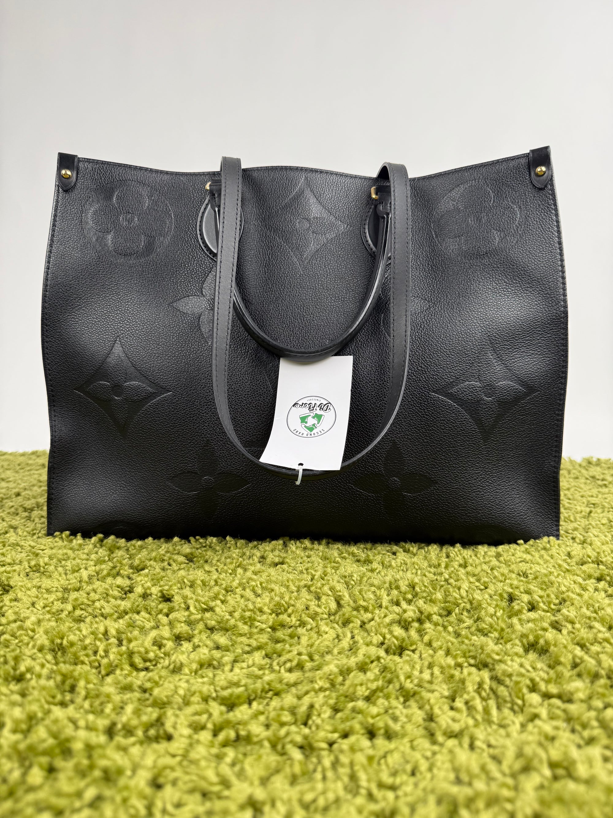 Tote Bag OnTheGo GM in pelle Louis Vuitton Nera