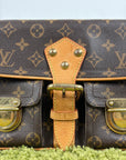 Borsa Monogram Hudson PM Louis Vuitton Marrone