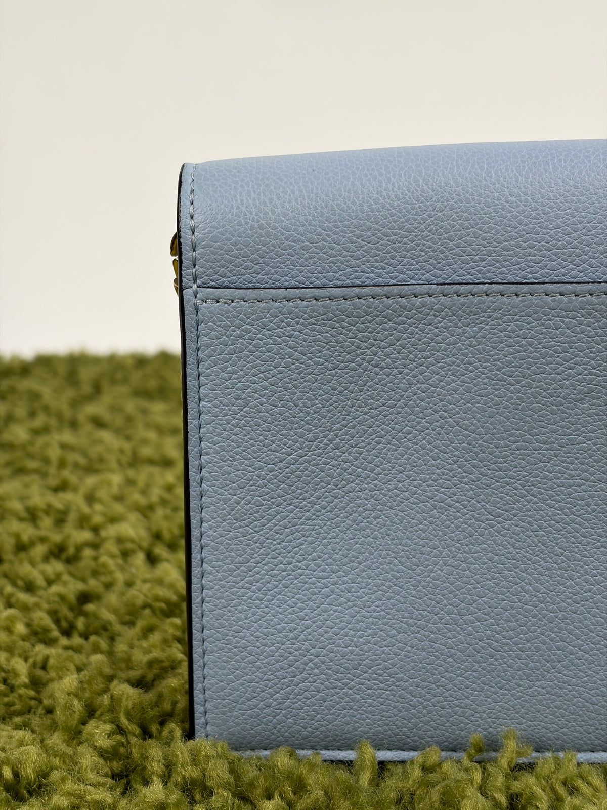 Pochette Louis Vuitton Mylockme Chain Azzurro