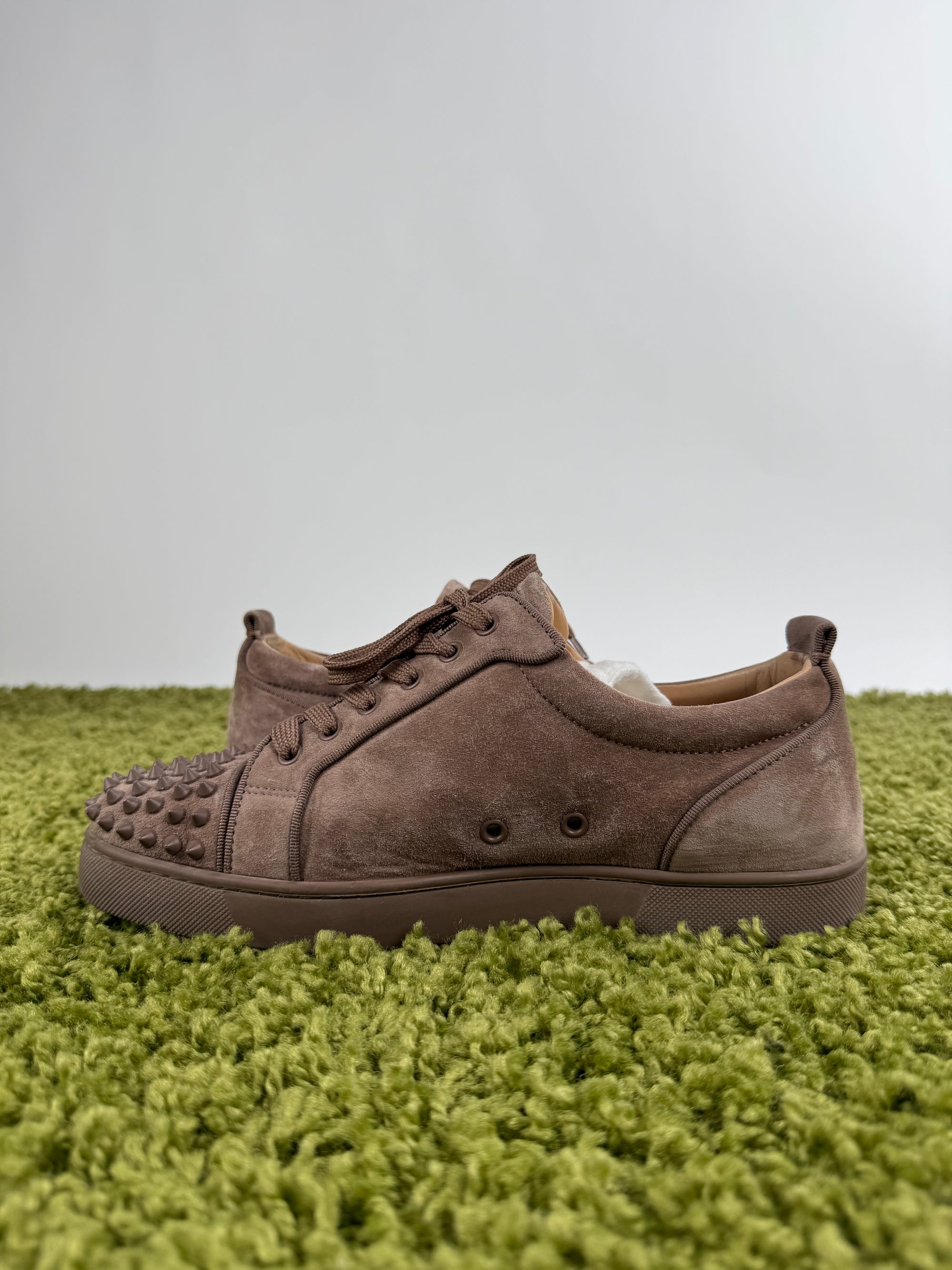 Christian Louboutin Spikes Marrone 42