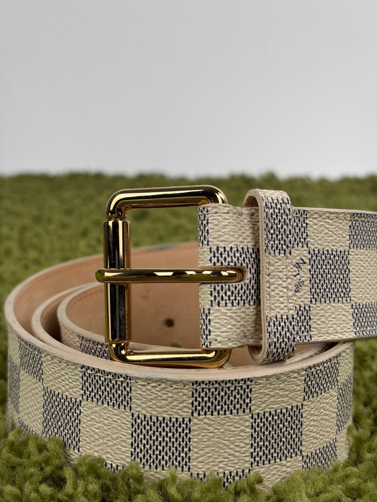 Cintura Louis Vuitton Bianca 95 38 115cm - Second Hand Di Fiore