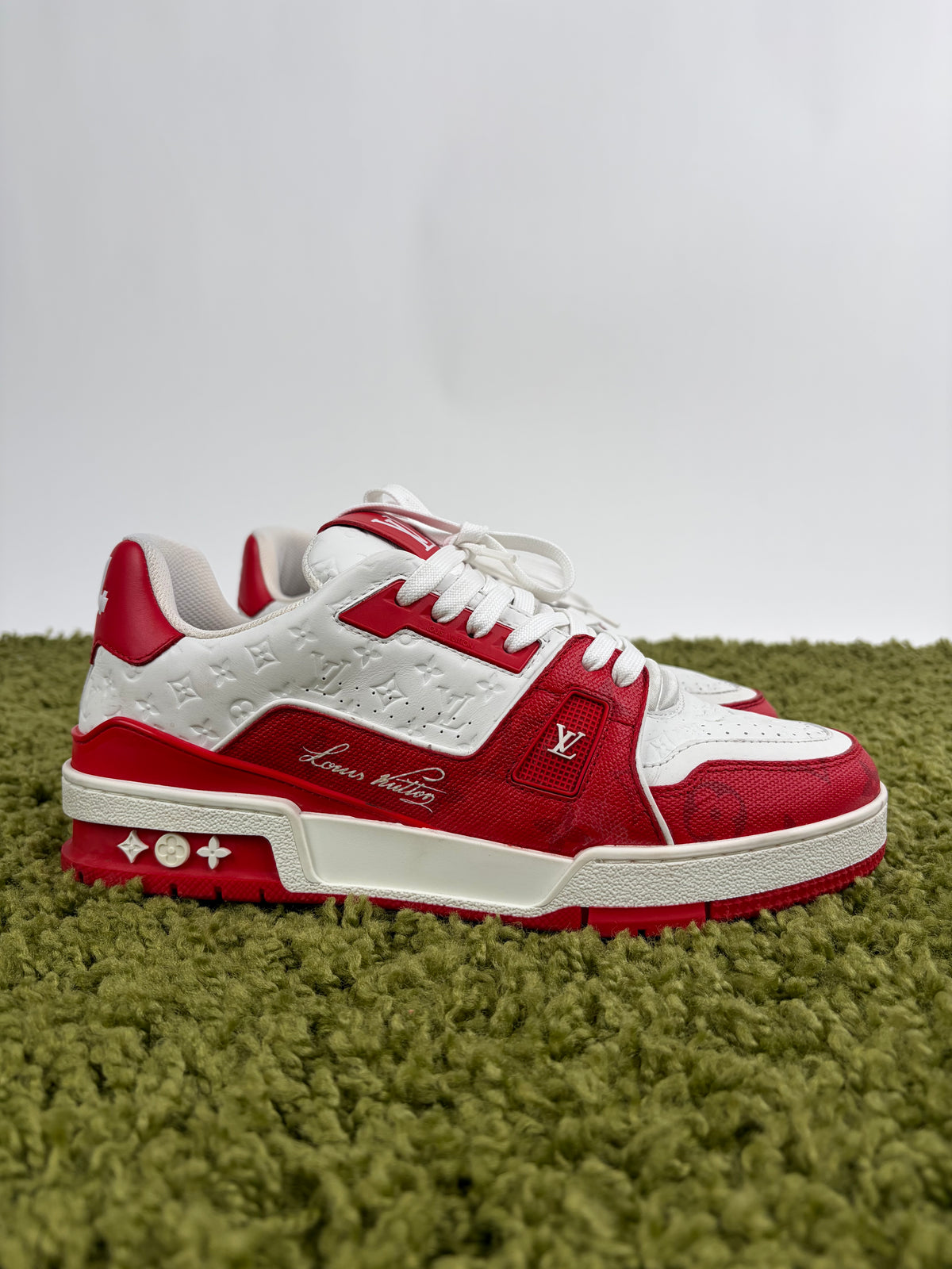Louis Vuitton Trainer Rosso 6