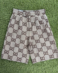 Pantalone corto Gucci Size 46 marrone e biege