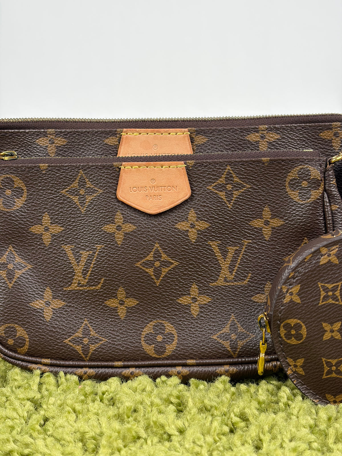 Borsa Louis Vuitton Multi Pochette Marrone