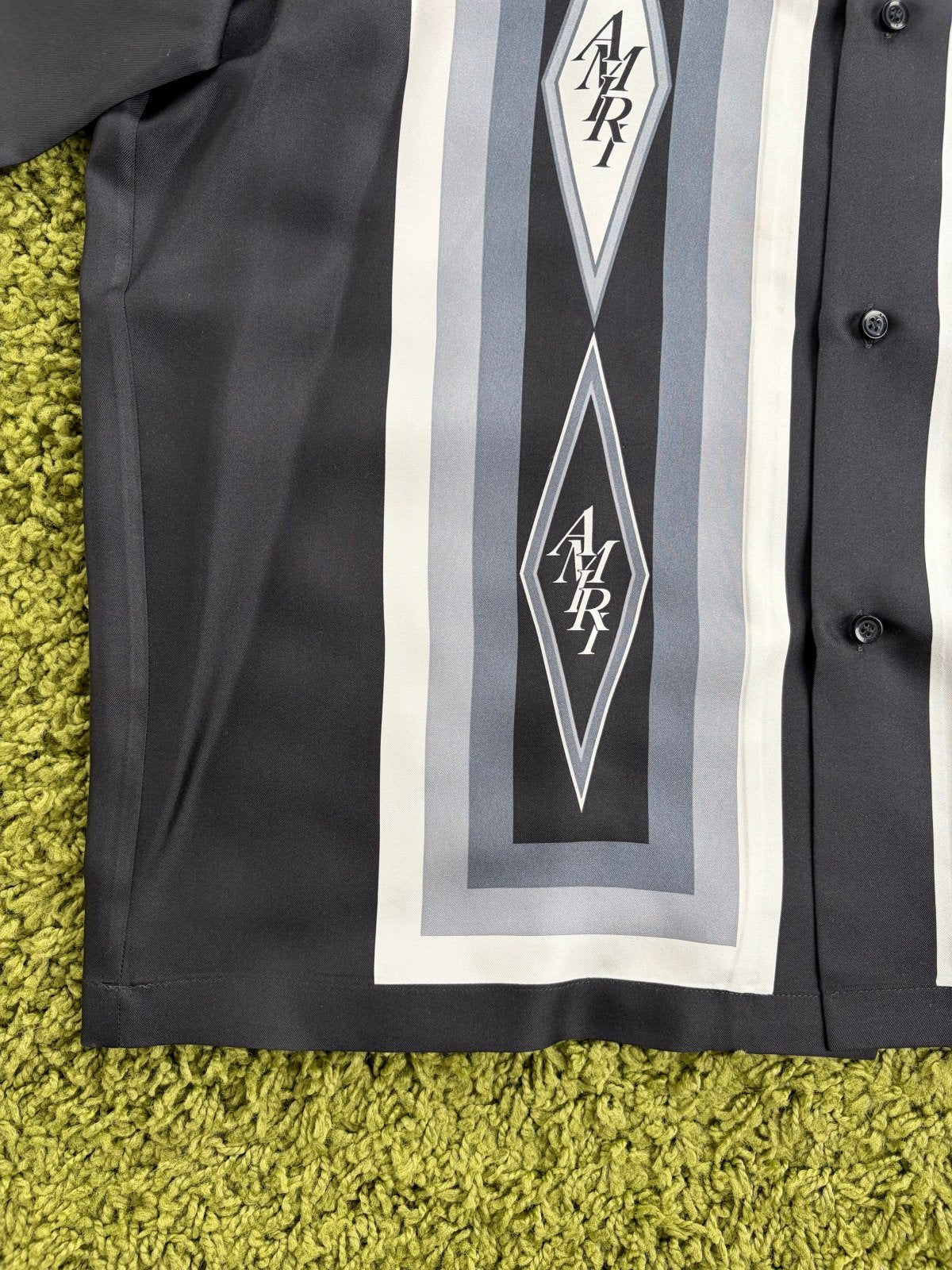 Camicia Amiri Diamond Nera 54 - Second Hand Di Fiore