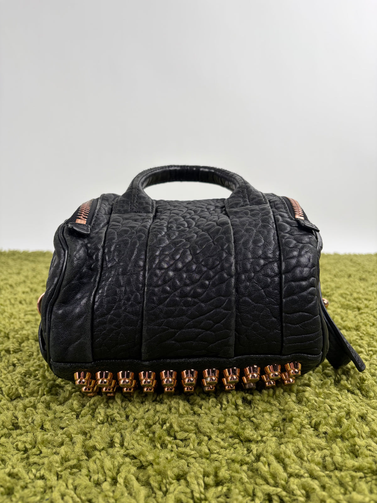 Borsa Alexander Wang Rockie in pelle nera