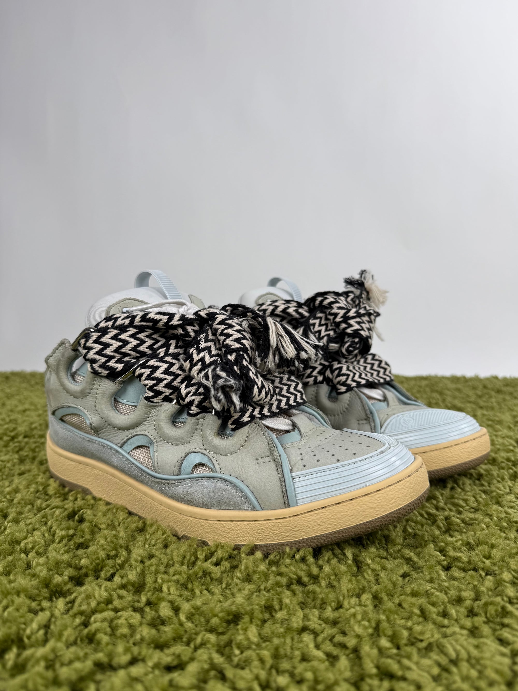 Lanvin Curb Sneaker Azzurre 42