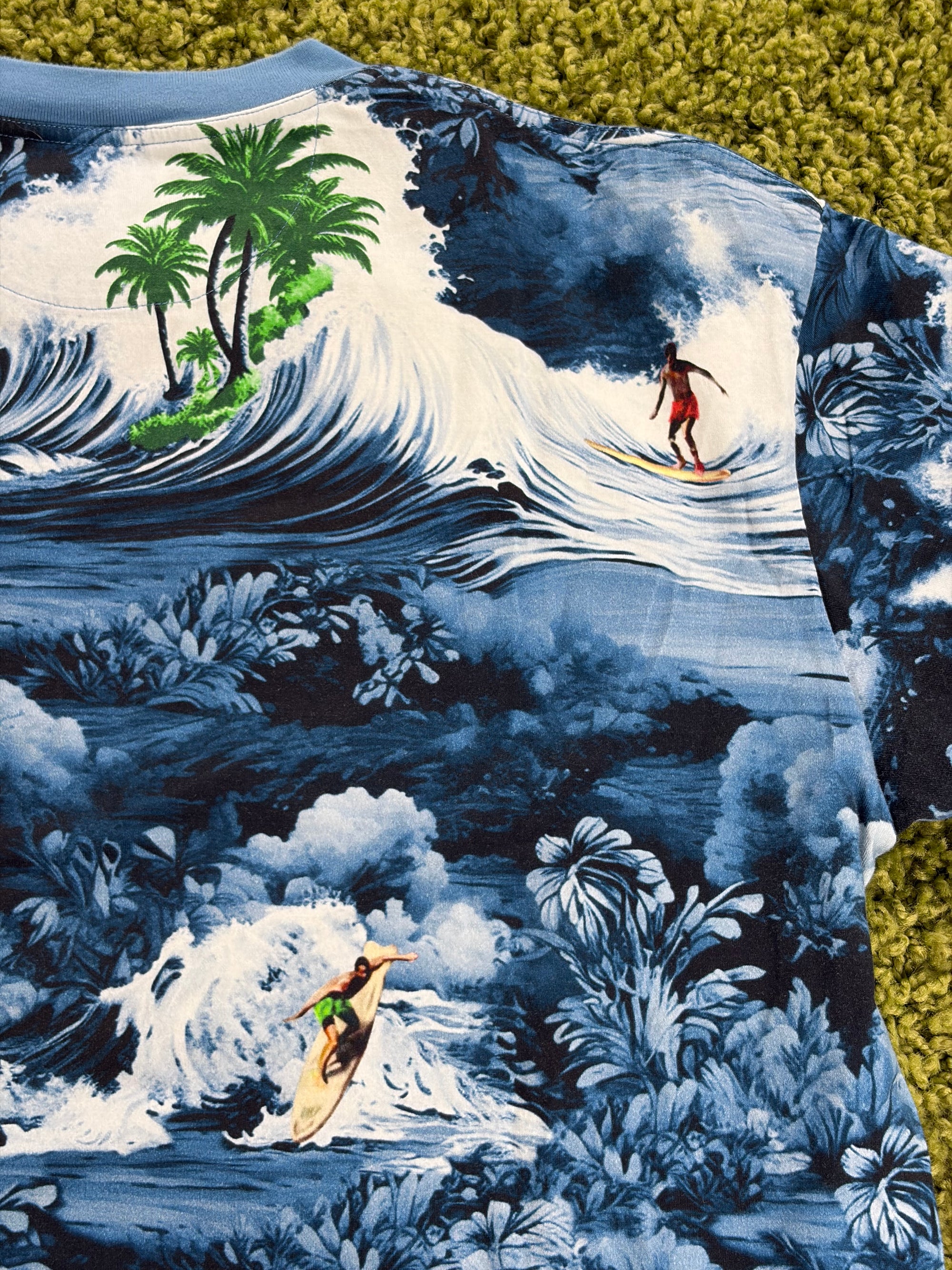 T shirt Louis Vuitton Size XL blu e azzurra