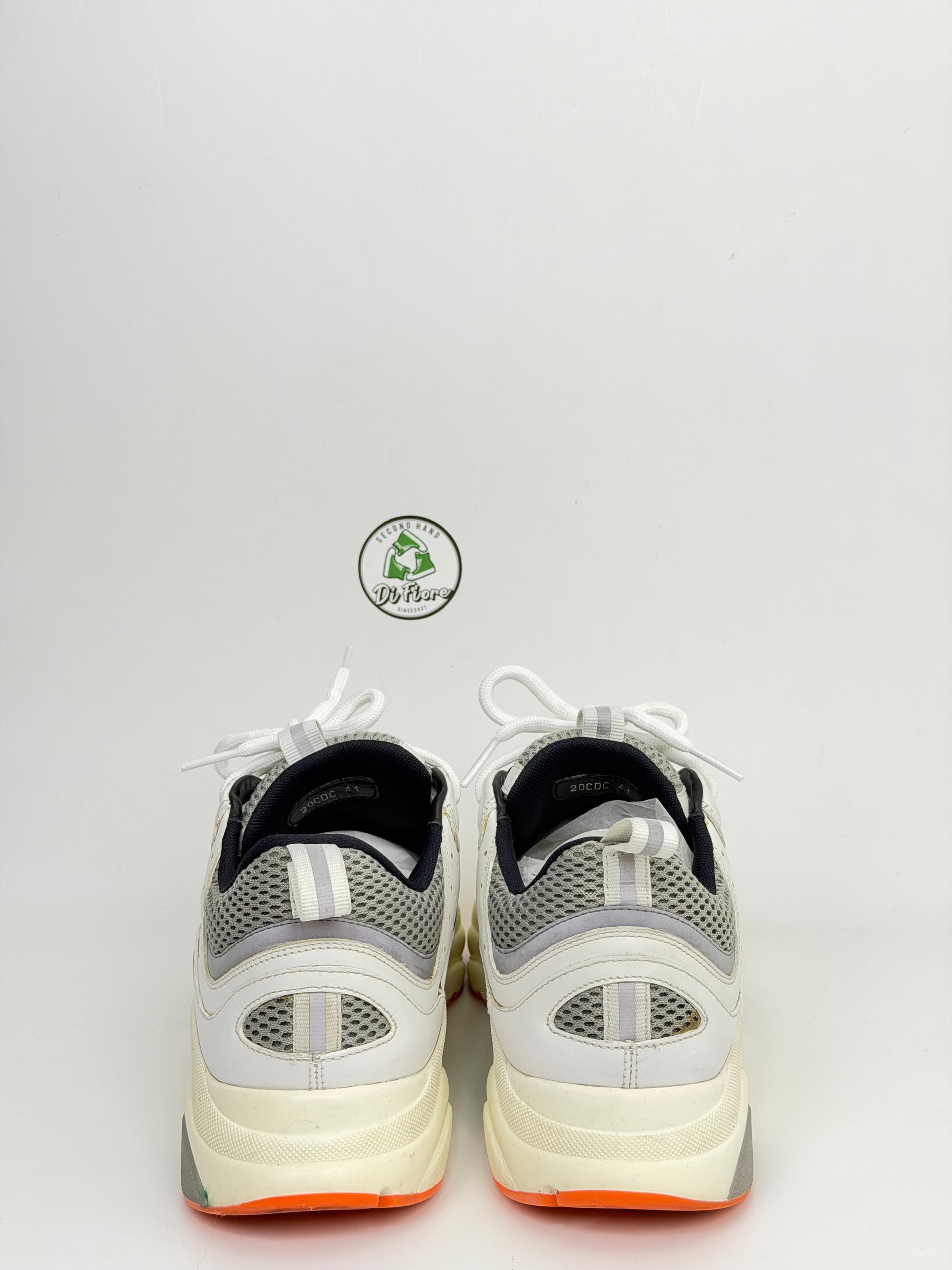 Dior b22 Size 41 bianca panna e grigia