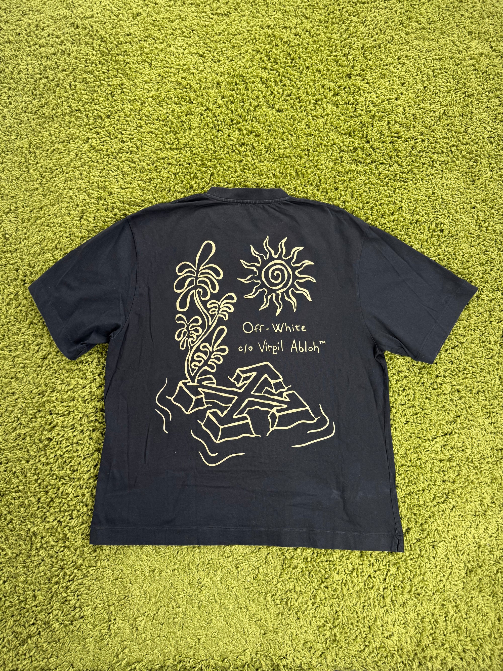 T-Shirt Off White Nera L