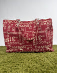 Borsa tote vintage Chanel 31 Rue cambon Rosso
