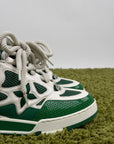 Louis Vuitton skate Size 7.5=41.5 calza 42.5 bianche e verdi