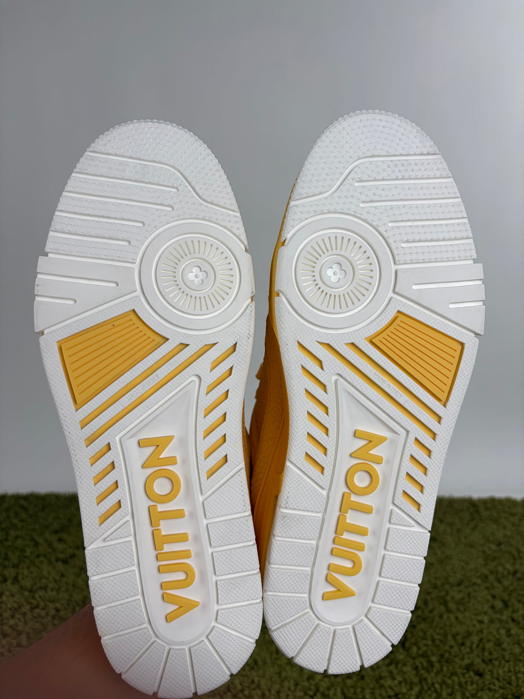 Louis vuitton Trainer Size 42 calza 43 gialle e bianche