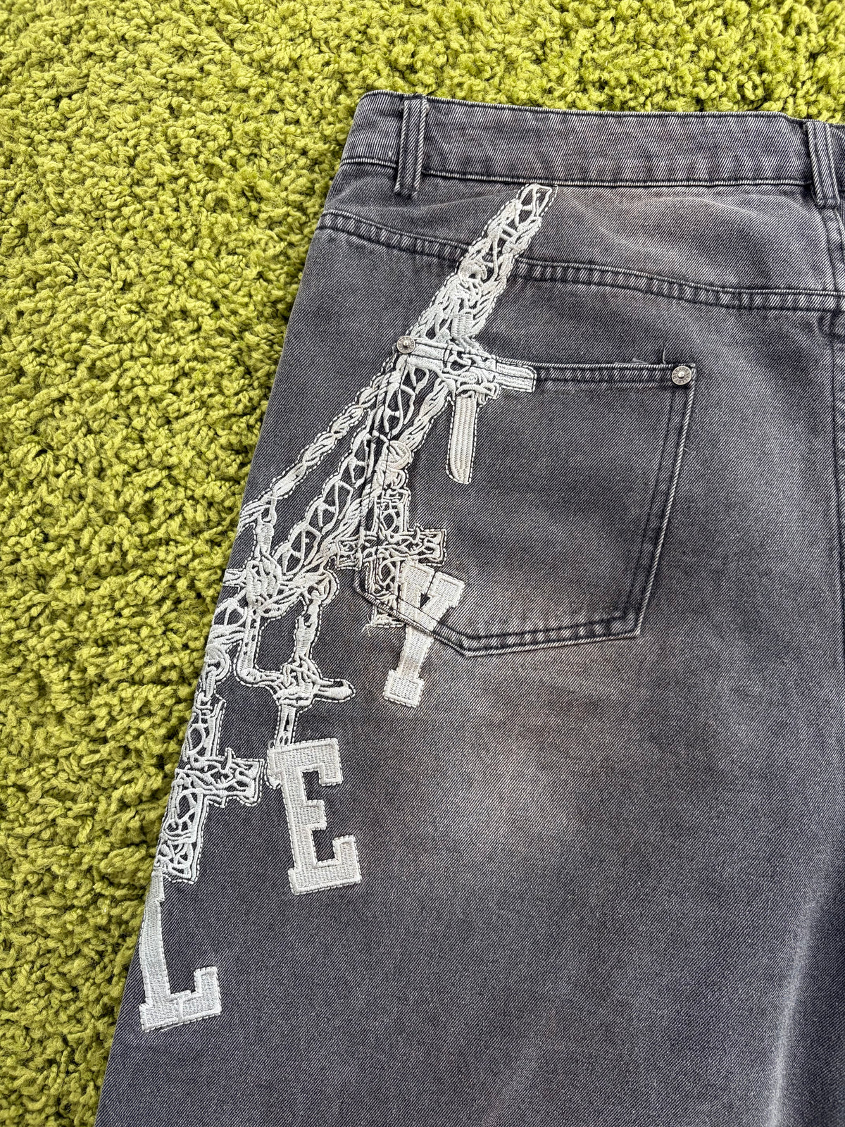 Pantaloncini Valley Dreams In Denim Grigio 36
